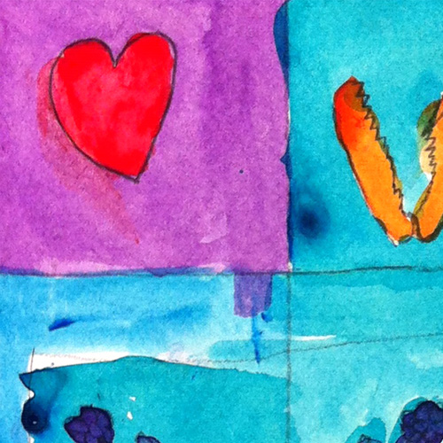 VIDEO : watercolor DEMO