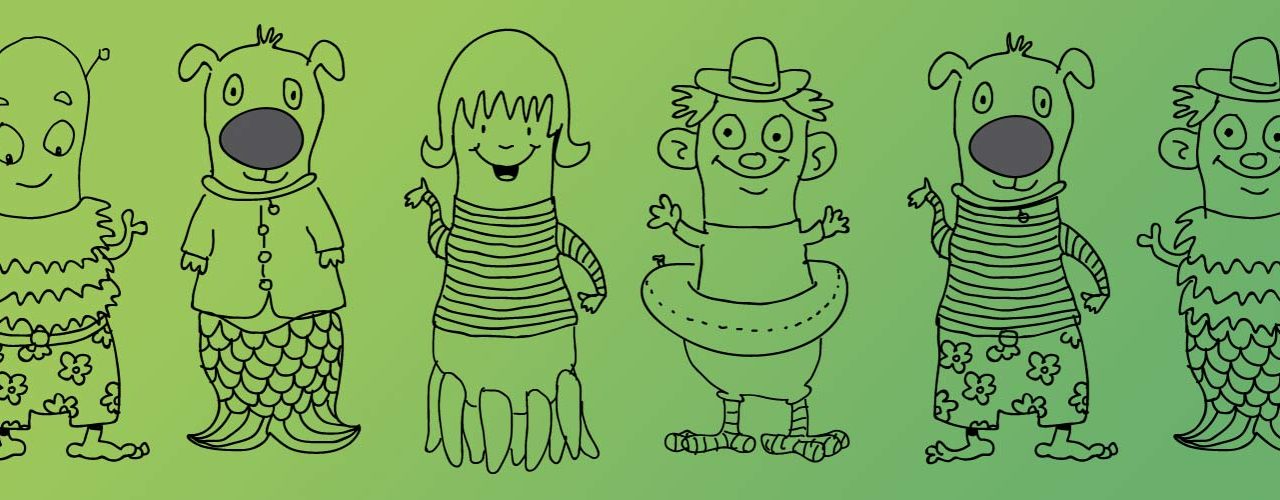 Cartoon Mashups – KidsART June 8 – 12